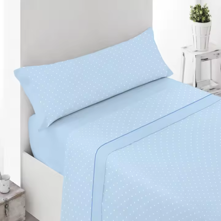 Vivid Torral - Juego De Sábanas Verano 50% Algodón 50% Poliéster Suave Frescas Transpirables Estampadas (3 y 4 piezas) - 1