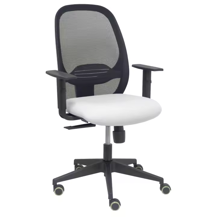Silla de Oficina Ergonómica Piqueras Y Crespo con Brazos Regulables y Refuerzo Lumbar Ajustable - 1