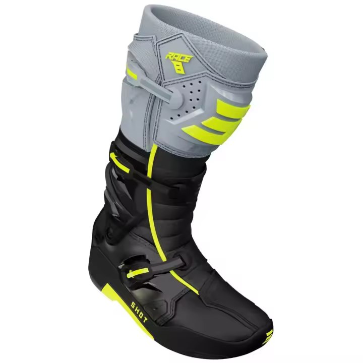 Shot Botas Off-road Race 8 Negro,Gris - 1