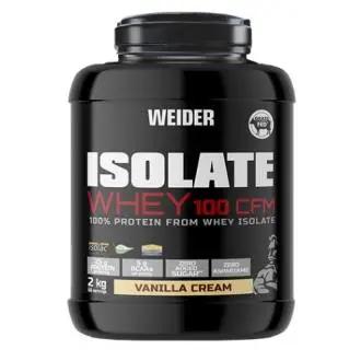 WEIDER ISOLATE WHEY 100 CFM vainilla 2kg. - 1