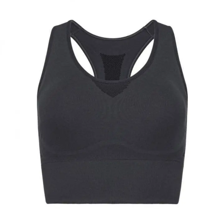 Top Head Flex Seamless Bra Negro - 1