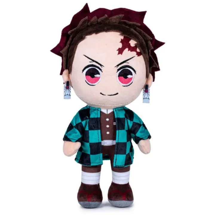 PELUCHE DEMON SLAYER - TANJIRO 27 CM, 760022691, TIENDA CON LICENCIA OFICIAL - 1