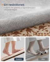 Alfombra Redonda Antideslizante de 120 cm, Estilo Boho, Lavable a Máquina, Decoración del Salón y Dormitorio - details 6