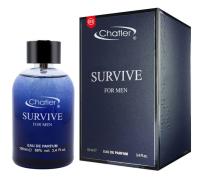 EAU DE PARFUM SURVIVE MEN 100ML------SUPERTOP VENTAS----MARCA CHATLER----DURACIÓN LARGA 8 HORAS - details 0