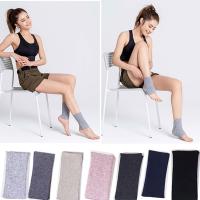 Calentadores De Piernas De Lana Tejida Para Mujer Invierno Punk Gótico Solido Deporte Al Aire Libre Térmico Protección De Tobillo De Cashmere - details 0