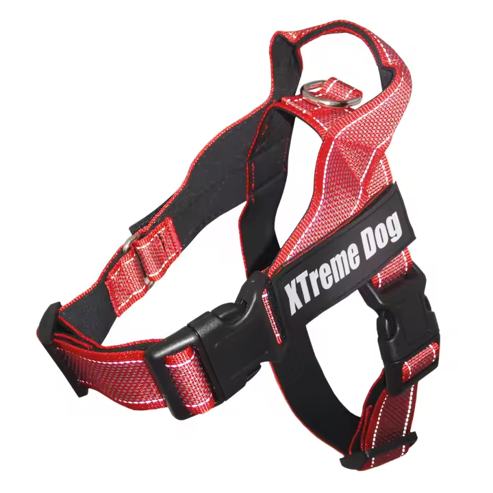 Arquivet Arnés Xtreme CLASSIC Dog Rojo para Perros Pequeños - Talla S/49-67cm - Cómodo y Resistente - 1