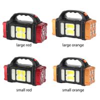 Linterna LED De Alta Potencia Para Camping Y Exteriores Recargable USB Con 4 Modos De Iluminación Luz Solar Impermeable Para Actividades Al Aire Libre - details 1