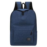 Mochila Minimalista De Moda Versátil De Gran Capacidad Para Viajes Y Computadora Mochila Unisex Lavable Negro/Gris/Azul/Rojo - details 5