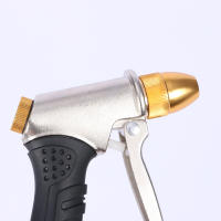 Pistola De Agua Para Jardín De Aluminio Con Cubierta De Goma Alta Presión Fácil De Limpia Para Lavado De Coche Y Uso Doméstico - details 3