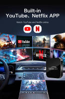 Smart Video Box 3en1 Android 12.0 Con Carplay Y Android Auto Adaptador Cable a Inalámbrico Multimedia Con Netflix Y YouTube - details 3