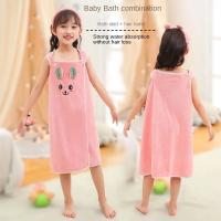 Toalla de Baño para Niños de Alta Gama Estilo Plano, Rectangular, Absorbente para Niños de 3-15 Años Material Cuidado en Máquina - details 2