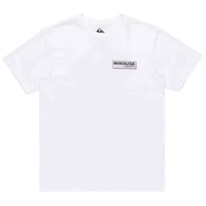 Camiseta de Manga Corta Quiksilver Palm Square para hombre en color blanco - 1