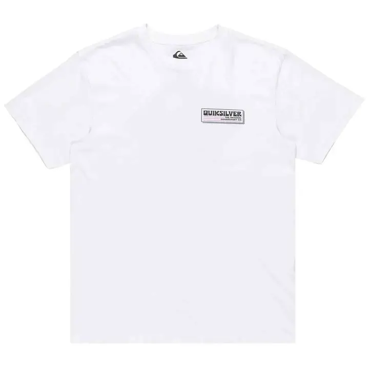 Camiseta de Manga Corta Quiksilver Palm Square para hombre en color blanco - 1