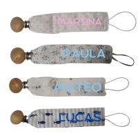 Cadena para chupete bebé - Chupetero personalizado con el nombre - Práctica y segura sujeción para chupetes - Leash & Case incluida- Bebitos - details 0