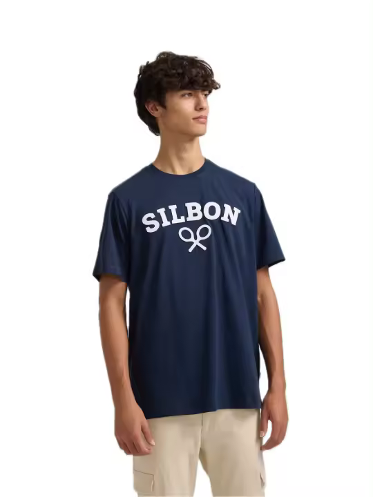 SILBON CAMISETA HOMBRE 124612 AZUL MARINO - 1