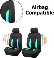 Funda del asiento delantero del automóvil, funda de almohada del asiento delantero del automóvil transpirable, accesorios de protección de almohadas del asiento del automóvil impermeables y cómodos, adecuados para autocaravanas, SUV、 Camión - details 4