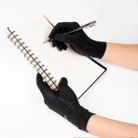 Guantes De Compresión De Cobre Para Artritis Negro Soporte De Muñeca No Eslipiente Para Hombres Y Mujeres Alivio Del Dolor De Articulaciones De Los Dedos - details 4