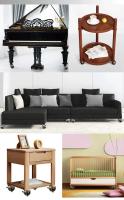 Ruedas De Silla De Oficina Con Giradiscos Universales De Cobre Antiguo 2'' Ruedas De Caster De Bola En Cobre Antiguo Y Latón Para Muebles - details 4