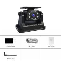 Cámara De Visión Trasera Para Coche Con Energía Solar Y Magnética WiFi 1080P Para RV Camper Camión iPhone Android APP Batería Integrada - details 11