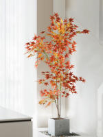 Árbol De Maple Artificial 70-140cm Hojas De Cola De Pollo De Seda Planta Japonesa Falsa Para Decoración De Jardín Y Habitaciones - details 9