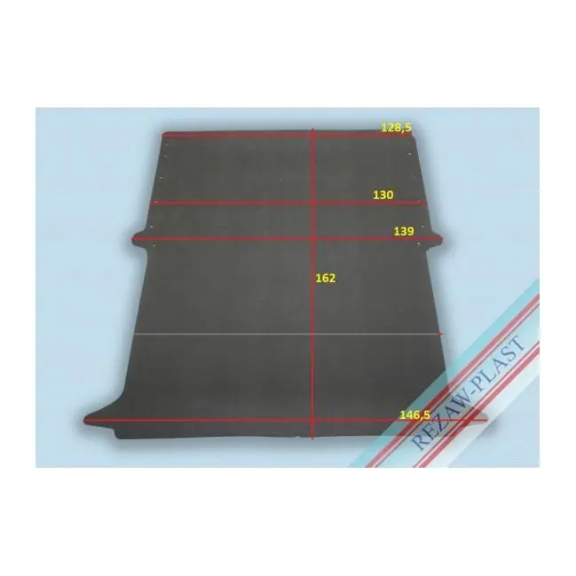 Rezaw Plast Protector suelo furgoneta MERCEDES CITAN I 2012 - 2021 Renault KANGOO II Compact short  2008 - 2021 REF: 100947 - 1