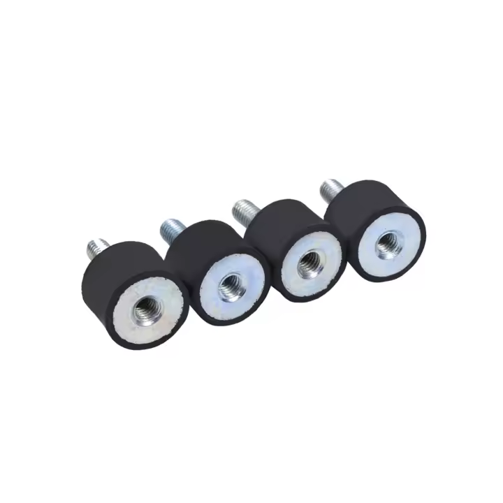 4x Monturas De Goma Absorbedor De Choque Antivibración Bobines Silenciosos M6 Para Automóviles Partes De Repuesto - 1