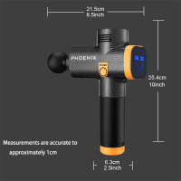 Masajeador Eléctrico De Fascia Phoenix A2 Para Relajación Muscular Con Pantalla LCD Tissue De Masaje Profundo Para Cuerpo Y Cuello - details 17