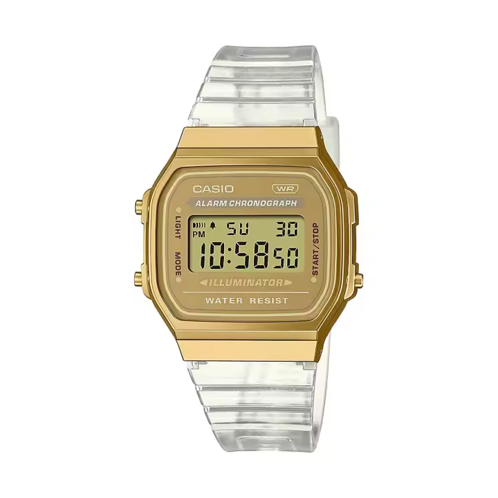 Reloj Casio Resistente a la Intemperie A168XESG-9AEF para Mujer - 1