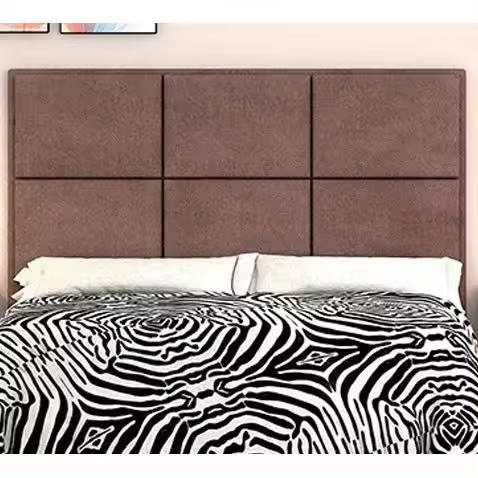 Cabecero tapizado para cama individual de anchos hasta 105cm. Disponible en dos colores de tela. Modelo Sophie. - 1