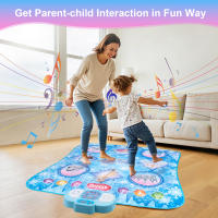 Tapete Educativo De Música Grande 90x90cm Para Niños Con Teclado De Luces Y 3 Modos De Juego Tapete De Baile Electrónico Infantil - details 16