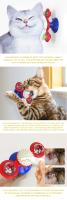 Juguete Interactivo Para Gatos Con Molino De Viento Juego De Puzzle Con Giradiscos Y Broca Para Gatos Juguetes Para Mascotas - details 4
