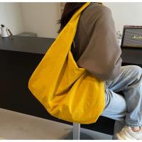 Bolso De Hombro Casual De Nylon Para Mujer Con Compartment Interior Bolsa De Compras Con Cierre De Cremallera Color Sólido Estilo Versátil - details 19