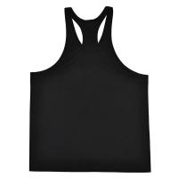 Camiseta Sin Mangas De Verano Para Hombre Algodón Fitness Running Racer Vestido Deportivo Stringer Tank Top Para Gimnasio - details 5