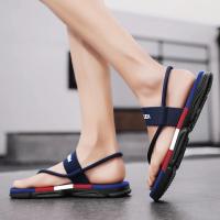 Zapatillas De Verano Para Hombre Con Cubierta Del Tobillo Antideslizantes Sandalias De Playa Zapatillas Hombre Material Superior De Lino Estilo Casual Suave Y Cómodo - details 11