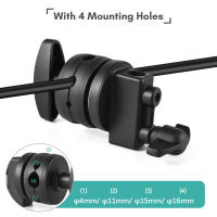 Adaptador De Montaje Multi-Funcional Para Trípode Cabeza Giratoria De Alta Resistencia Soporte De Mano Para Extensión De Brazo De Grabación - details 3