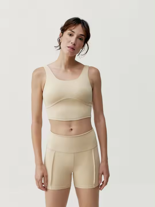 Born Living Yoga Top Sayani Beige - 1