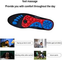 Almohadillas De Zapato De Masaje Con Terapia Magnética Para Orthopedic Almohadillas De Inmersión Para Hombres Y Mujeres Elimina Olores Alivio Del Fatiga Plantar Fasciitis Comodidad Suela - details 3