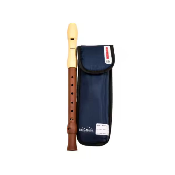 Flauta Hohner Mixta Boquilla Marfil Digitación Barroca 3P 9584-0 - 1
