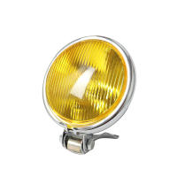 Faros De Motocicleta Retro Redondos Con Soporte Electroplata Vintage Para Honda Hayabusa Suzuki Harley Yamaha Bicicleta De Tierra - details 2