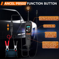 Scanner De Potencia Integrado Ancel PB500 Para Diagnóstico Automotriz Prueba De Circuito Electrónico 12V 24V Herramienta De Prueba - details 11