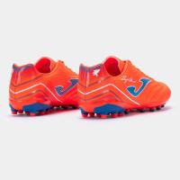JOMA BOTAS FUTBOL AGUILA 2408 ORANGE ROYAL COLOR NARANJA CON AZUL - details 1