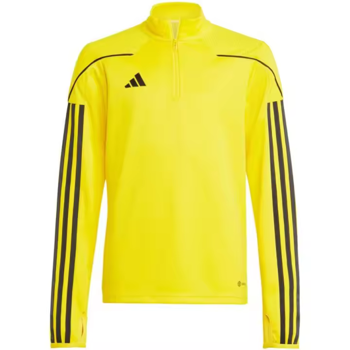 Sweatshirt adidas Tiro 23 League Training Top Jr. IC7880 – Sudadera juvenil de entrenamiento con ajuste ceñido, cuello alto con cremallera y tejido transpirable que permite mayor movilidad en cada sesión. - 1
