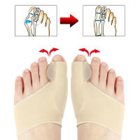Corrector De Bollo Y Dedo Hallux Valgus 2Pcs Separador De Dedos Ortopédico Para Alivio Del Dolor De Pies Herramienta De Corrección Pedicura - details 3