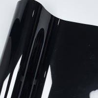 Película De Vinilo Negra Brillante Ultra Gloss PET Para Laptop Y Consolas Adhesiva Sin Bolitas Libre De Burbujas - details 0