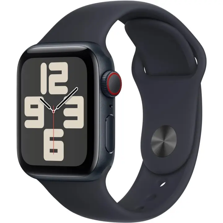 Apple Watch SE 2023 GPS Celular 40 mm CA Aluminio Medianoche/Cinturón deportivo Medianoche S/M - 1