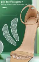 Nuevos Almohadillas De Silicona GEL Para Punta Del Pie Antideslizantes Para Sandalias Y Zapatos Cómodas Absorción De Choque Cuidado Del Pie - details 0
