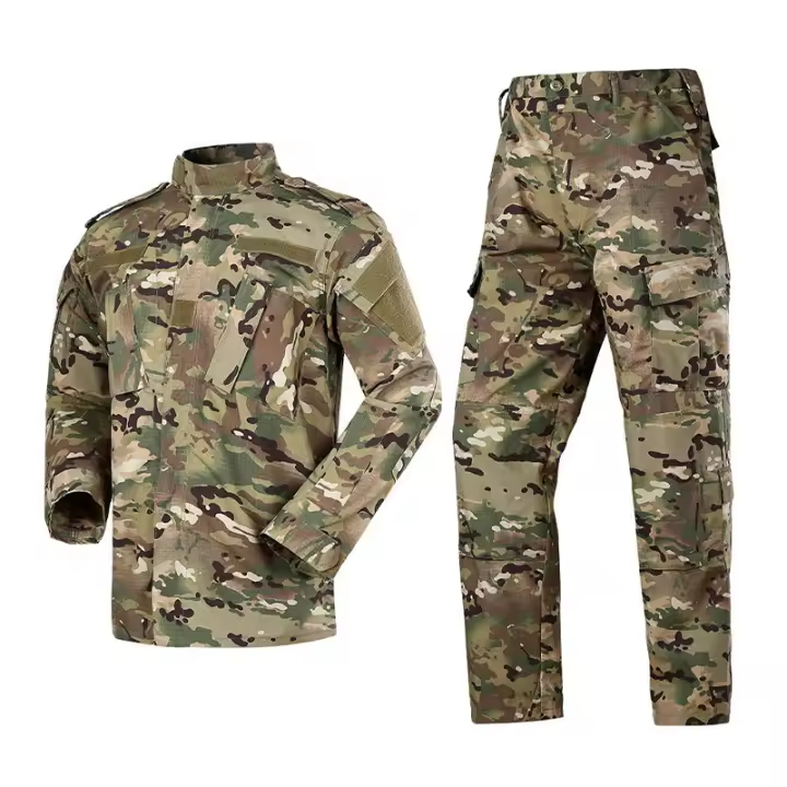 Traje Táctico De Camuflaje Americano Para Hombres De Segunda Generación Con Mangas Largas Resistente Al Desgaste Para Entrenamiento Al Aire Libre Y Ciclismo - 1