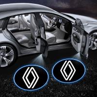 Lámpara De Bienvenida LED HD Para Puerta De Coche Proyector De Sombra Con Logo De Renault Compatible Con Megane 2 3 4 Twingo Clio Talisman Captur Trafic RS - details 12