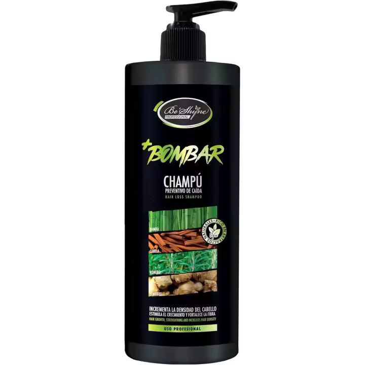 Champú Bombar Be´Shyne® incrementa la densidad,y estimula crecimiento. - 1