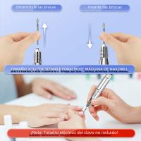 Kit De Brocas De Carburo Para Uñas 14pcs 3/32'' Para Acrílico Y Gel Manicura Y Peluca Con Caja Herramientas De Corte De Cutícula - details 4